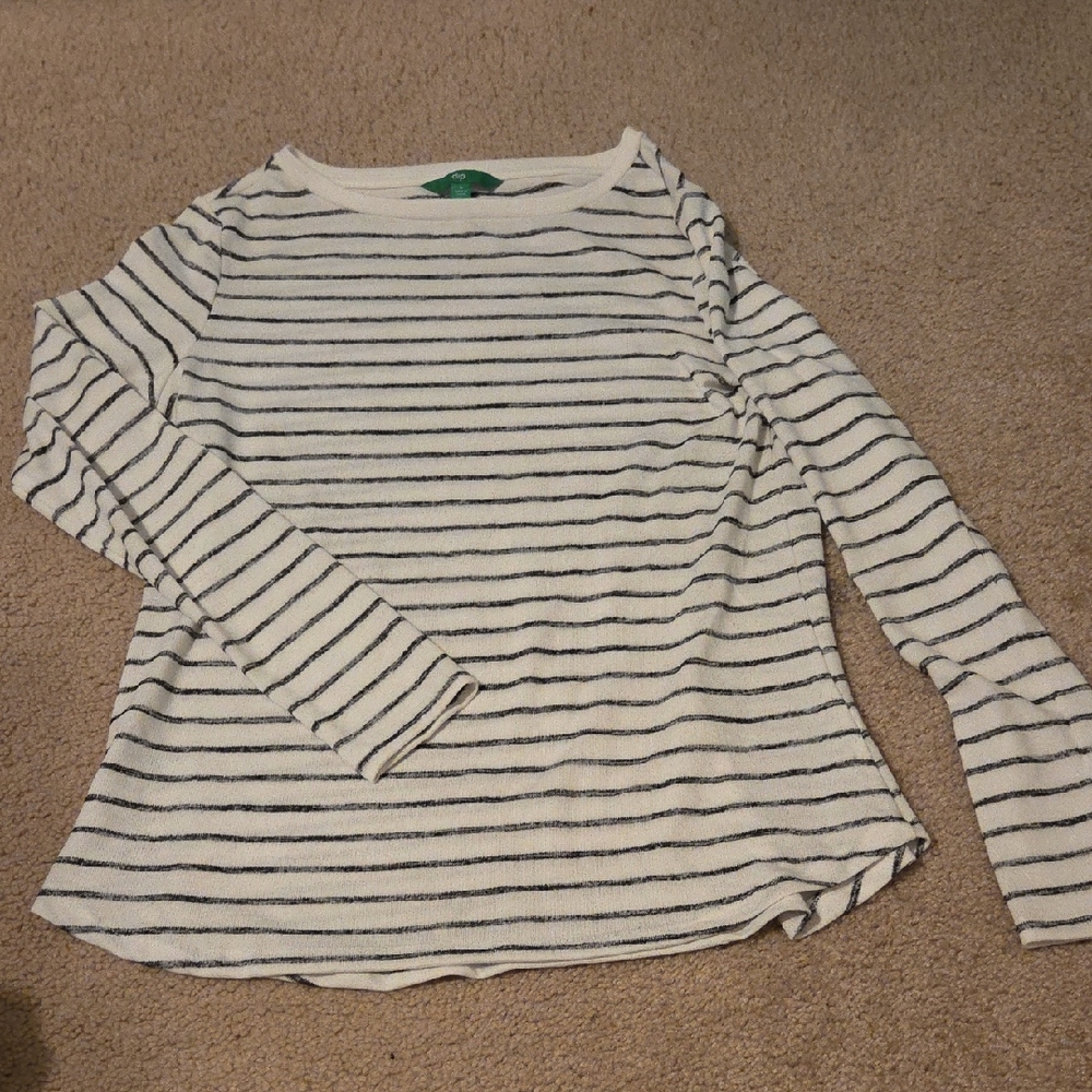 Striped Long Sleeve Top